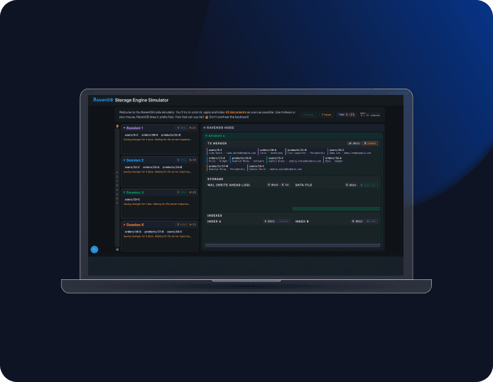 RavenDB node simulator